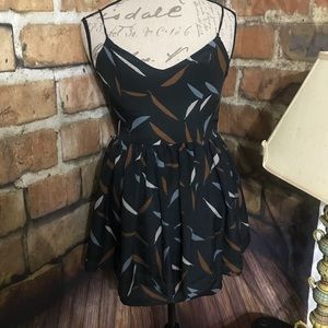 GREYLIN printed mini spaghetti strap dress